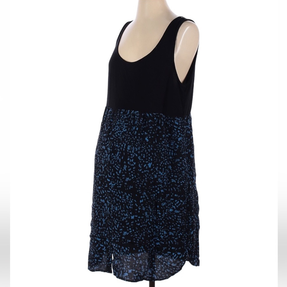 Seraphine Alicia Maternity Dress - Blue and Black
